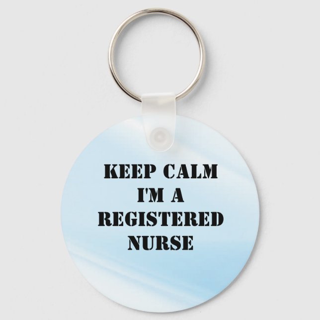 Registred Nurse Keychain (Front)