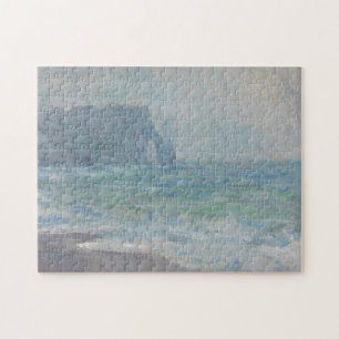 Regnvaer Etretat by Claude Monet Jigsaw Puzzle