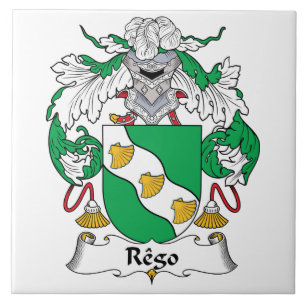 Rego Family Crest Ceramic Tile