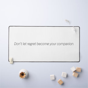 Regret Desk Mat