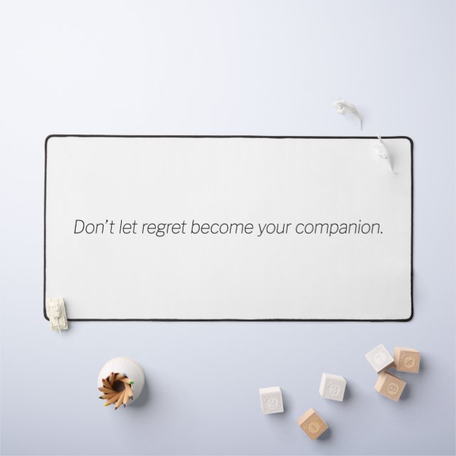 Regret Desk Mat (Kids Table)