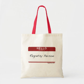 Regretsy Person Tote Bag