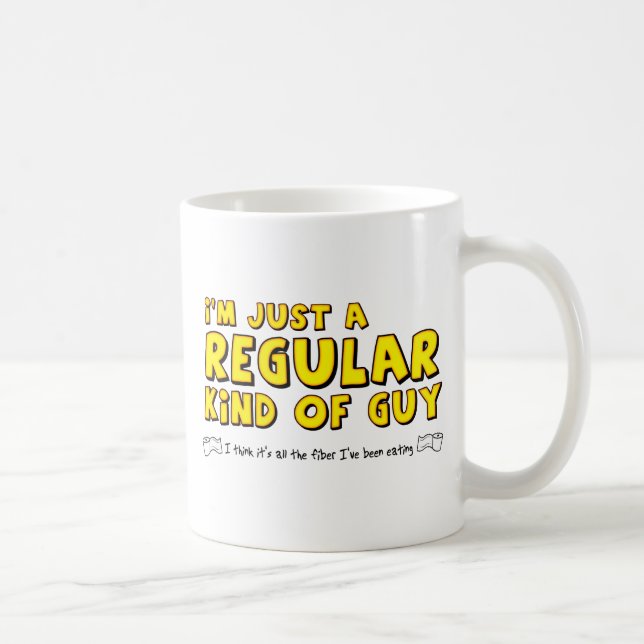 Regular Kind Of Guy Funny Mug Humour (Right)