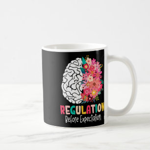 Regulation Before Expectation Brain Wildflowers Au Coffee Mug