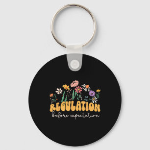 Regulation Before Expectation Wildflowers Special Key Ring
