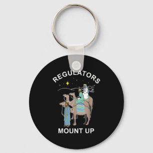 Regulator Mount Cute Up Christmas Three Kings Rein Key Ring