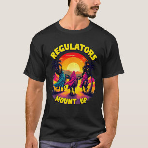 Regulators Mount Up Holiday Xmas Wise Men Graphic  T-Shirt