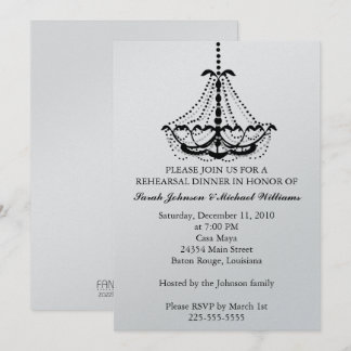 Rehearsal Dinner Invitation
