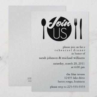 Rehearsal Dinner Invitation