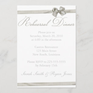 Rehearsal Dinner Invitation