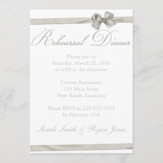 Rehearsal Dinner Invitation
