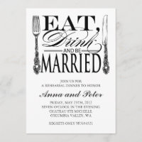 Rehearsal Dinner Invitation