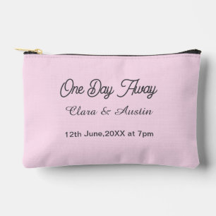 Rehearsal dinner One day away night before name da Accessory Pouch