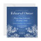 Rehearsal Dinner Vintage Swirls 2 Sapphire Blue
