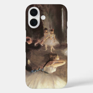 Rehearsal on the Stage by Edgar Degas iPhone 16 Case