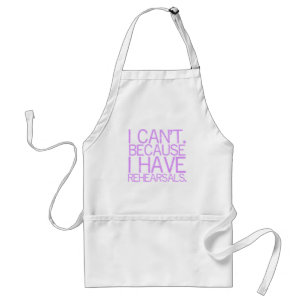 Rehearsals Apron (lavender)