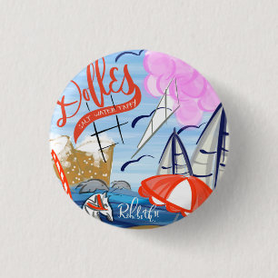 Rehoboth Beach 3 Cm Round Badge