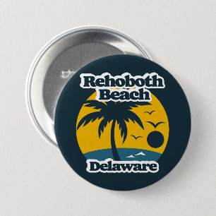 Rehoboth Beach Delaware 7.5 Cm Round Badge