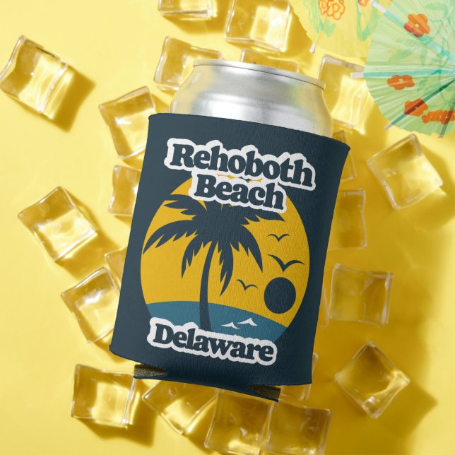 Rehoboth Beach Delaware Can Cooler (In Situ Summer)