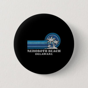 Rehoboth Beach Delaware Family Summer Vacation Vin 6 Cm Round Badge