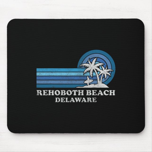 Rehoboth Beach Delaware Family Summer Vacation Vin Mouse Pad (Front)