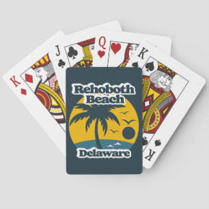 Rehoboth Beach Delaware Playing Cards