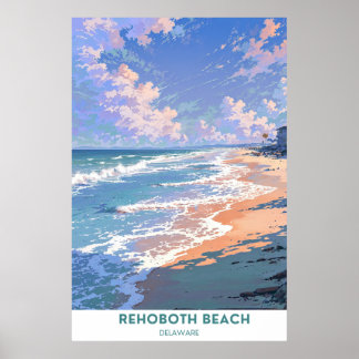  Rehoboth Beach, Delaware Poster