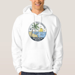 Rehoboth Beach Delaware Vintage Hoodie