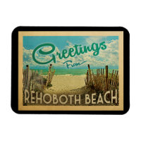 Rehoboth Beach Magnet Vintage Travel