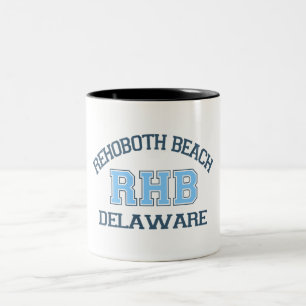 Rehoboth Beach. Two-Tone Coffee Mug