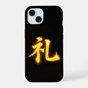 Rei (礼) – One of the Seven Virtues of Bushidō  iPhone 15 Case