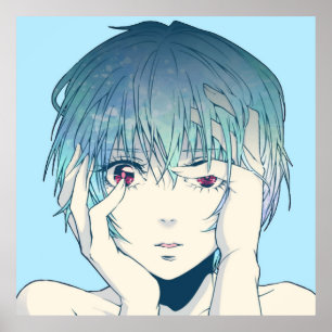 Rei Ayanami Neon Genesis Evangelion Poster