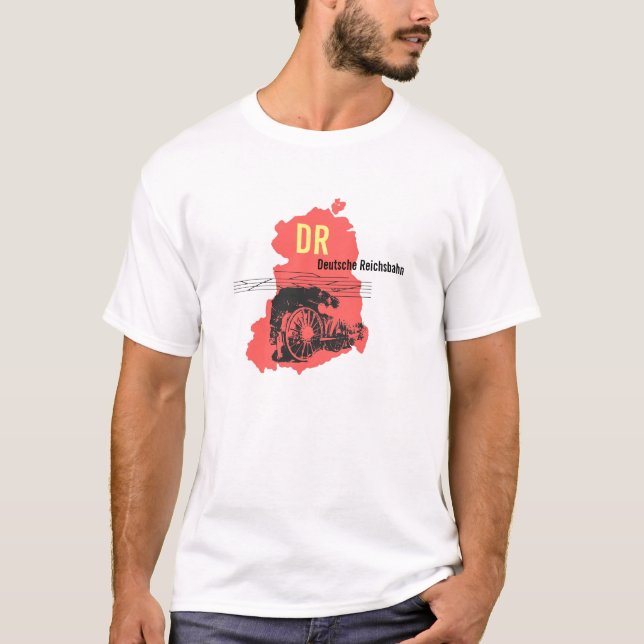 Reichbahn DDR. Design T-Shirt (Front)
