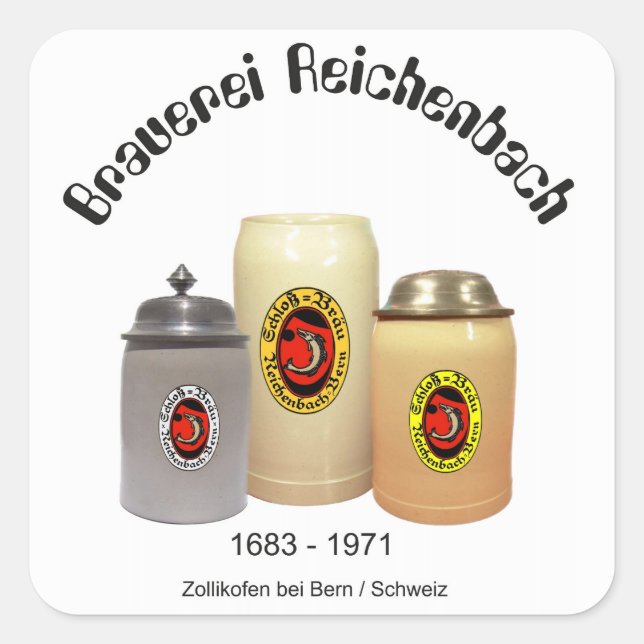Reichenbach brewery Zollikofen sticker (Front)