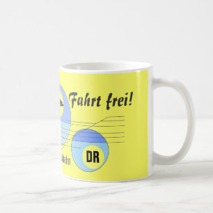 Reichsbahndesign DDR Coffee Mug