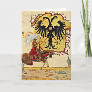 Reichsbanner And Sword By Albrecht Altdorfer Card