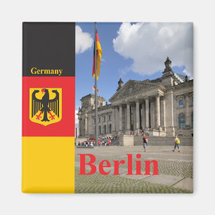 Reichstag building. Berlin, Germany Magnet