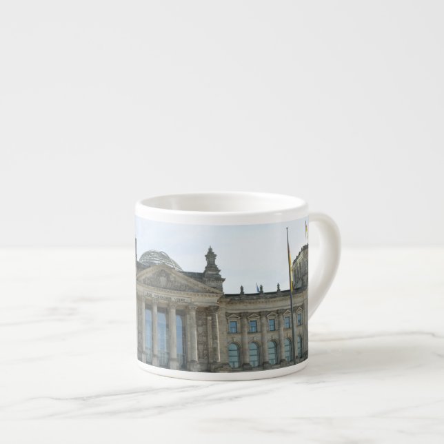 Reichstag building in Berlin Espresso Cup (Front Right)