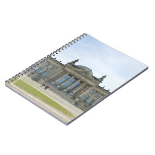 Reichstag Building in Berlin Notebook