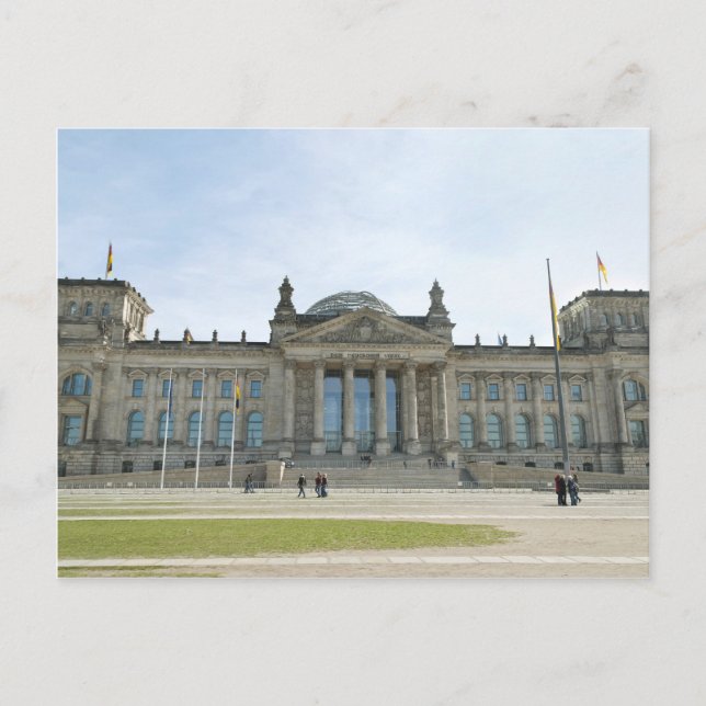 Reichstag Building in Berlin Postcard (Front)