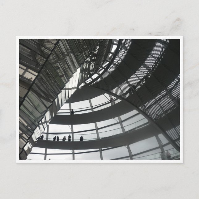 reichstag dome postcard (Front)