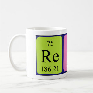 Reid periodic table name mug