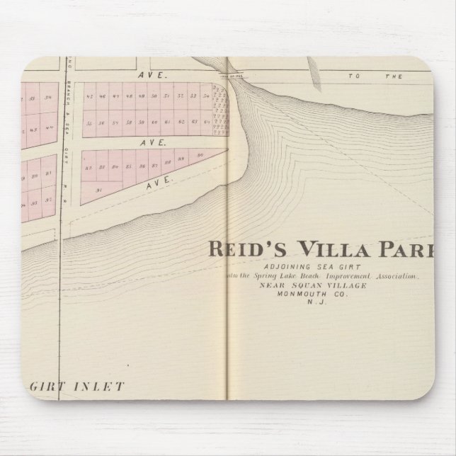 Reid's Villa Park, NJ Mouse Pad (Front)