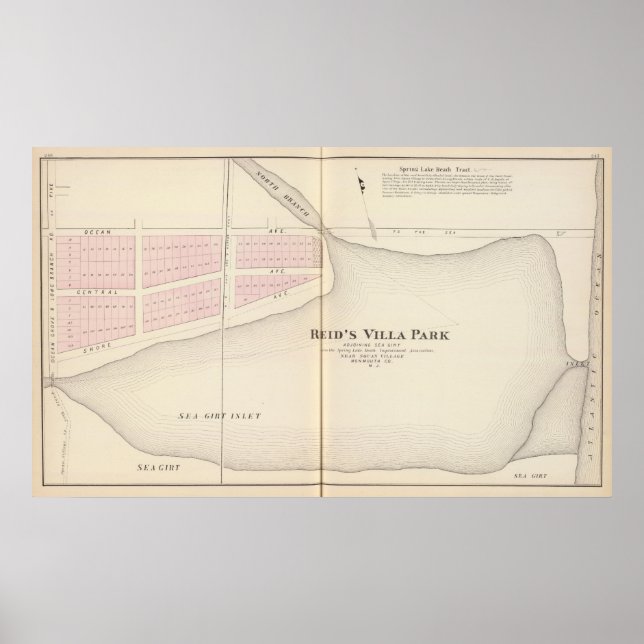 Reid's Villa Park, NJ Poster (Front)
