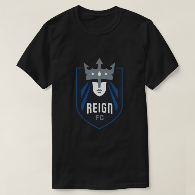 Reign FC Icon Fitted V-Neck T-Shirt (Design Front)