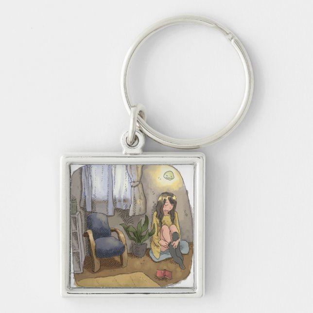 Reiji Sakui Key Ring (Front)