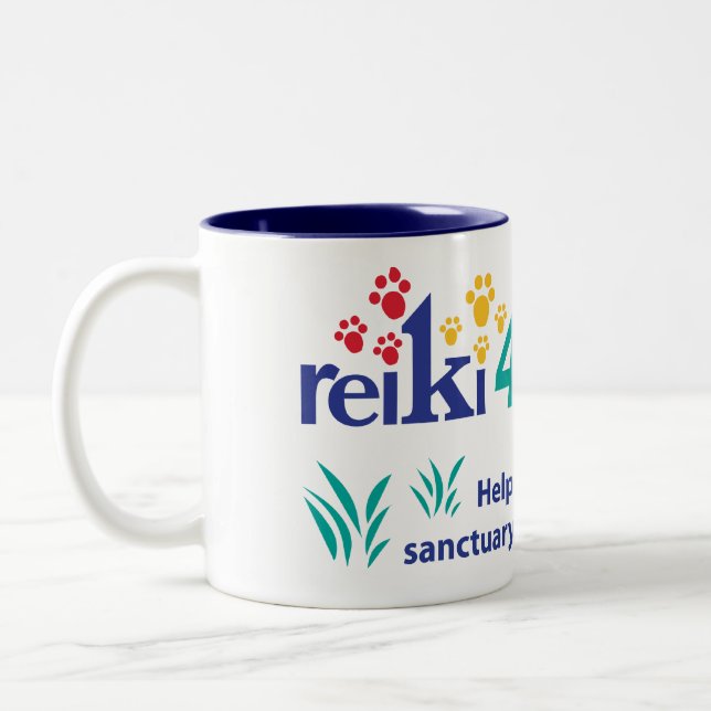 Reiki 4 Fur Kids Mug (Left)
