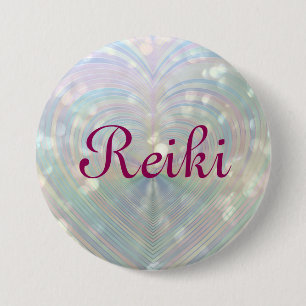 Reiki 7.5 Cm Round Badge
