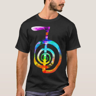 Reiki 7 Chakras colours Reiki Symbol Choku Rei Pu T-Shirt