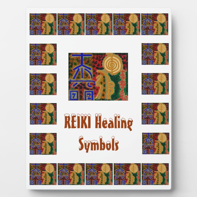 REIKI 8x10 With Easel Plaque (Front)
